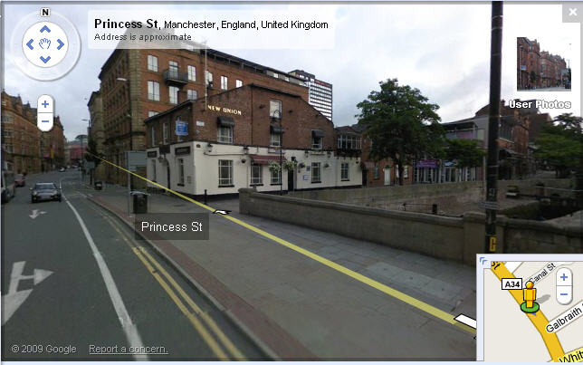 princessst-manchester Princess Street, Manchester (Looking towards Canal Street)