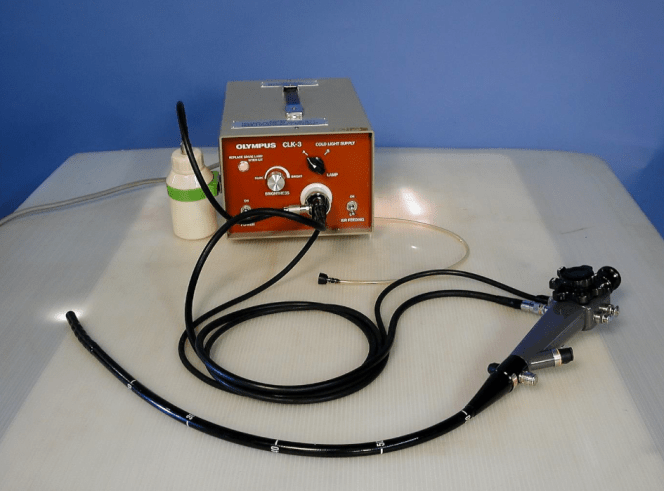 The 'small' camera / sigmoidoscope - as a gay man, even I was concerned!!!! :P